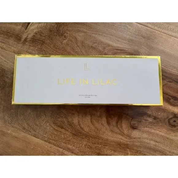 Life in Lilac Best Selling Set of 6 Mini Perfume Roll-On Sampler Scents- New - Picture 2 of 5
